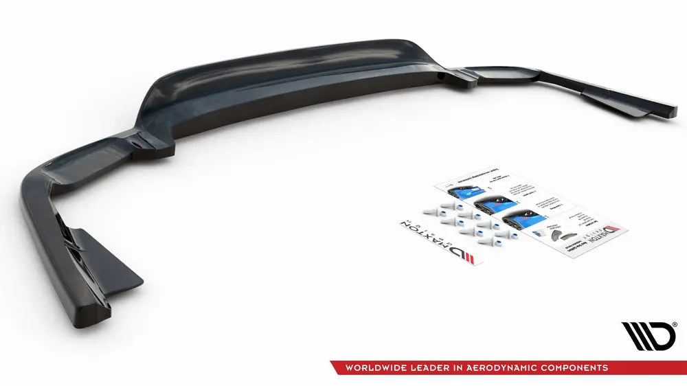 Central Rear Splitter (with vertical bars) Volvo XC60 Mk2 R-Design | Nomax.no🥇_7