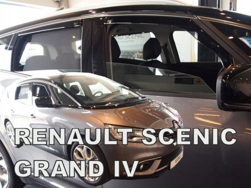 Heko vindavviser til Renault SCENIC GRAND IV 5-dørs 2017→ sett 4 stk. – PMMA Plexi