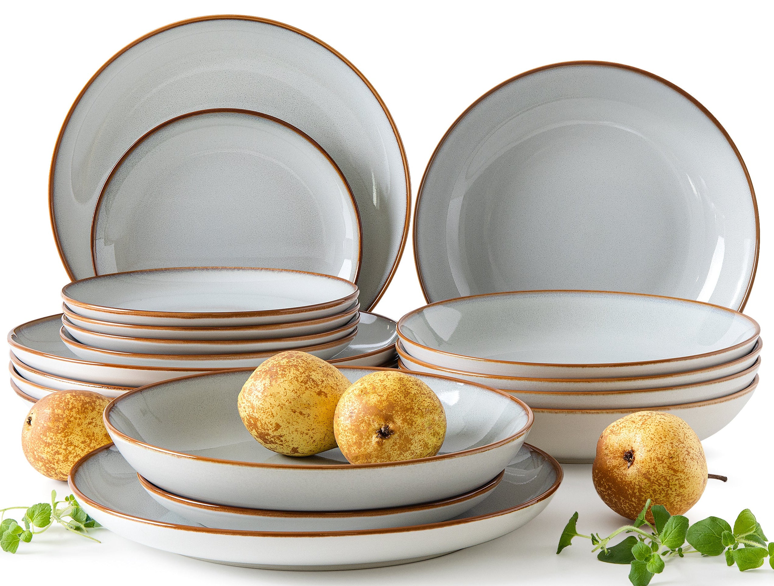 RITZENHOFF & BREKER PORTOFINO middagservise 6 personer 18 deler