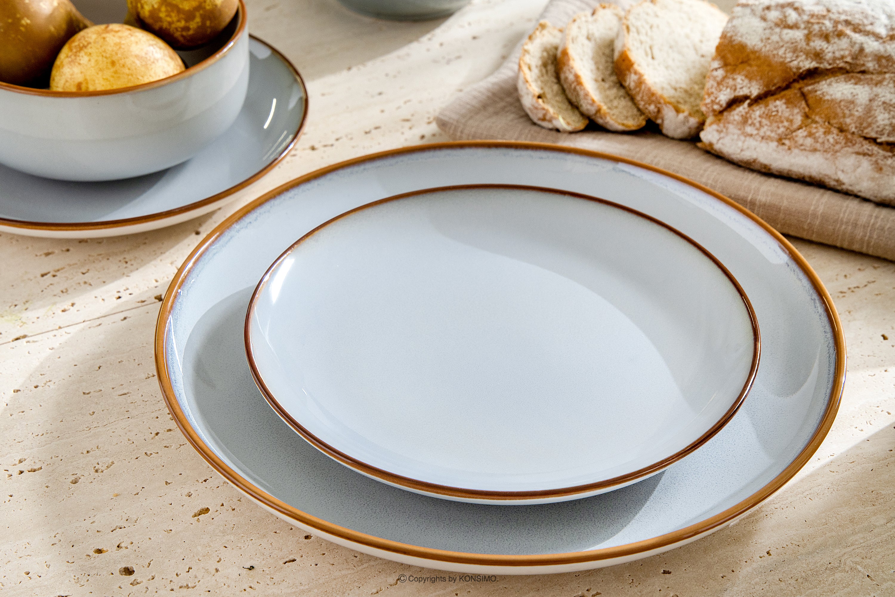 RITZENHOFF & BREKER PORTOFINO middagservise 6 personer 18 deler