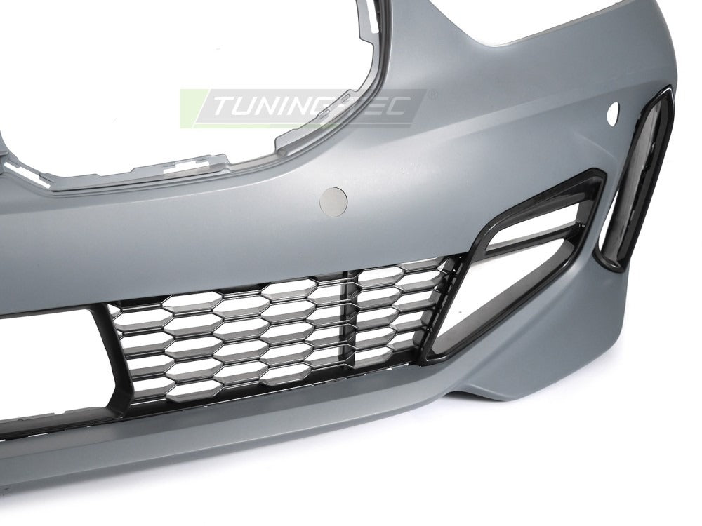 Frontfanger BMW F40 19-24 med festedetaljer.