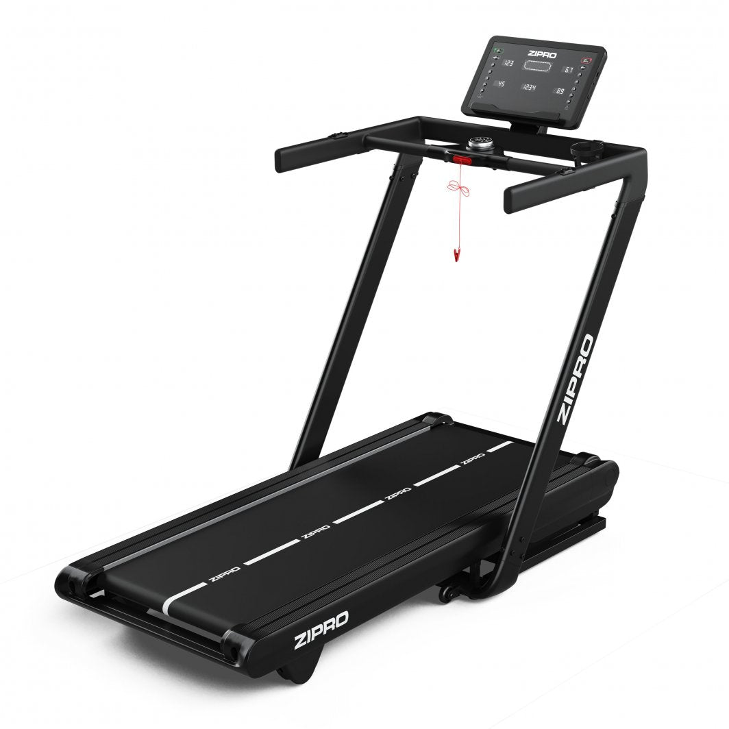 Tredemølle 1–20km/t, 15 Nivåer Stigning, 150kg, 2200x845x255mm Zipro Iluzion