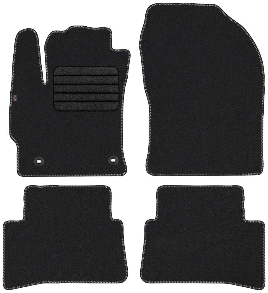Unknown stoffmatter til Toyota Corolla XII – premium tekstil