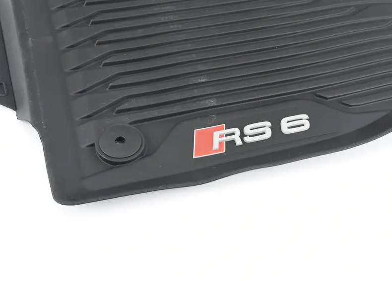 Gulvmatter Audi RS6 C8 (2018-) – TPE Gummi | VAG OEM - detaljer