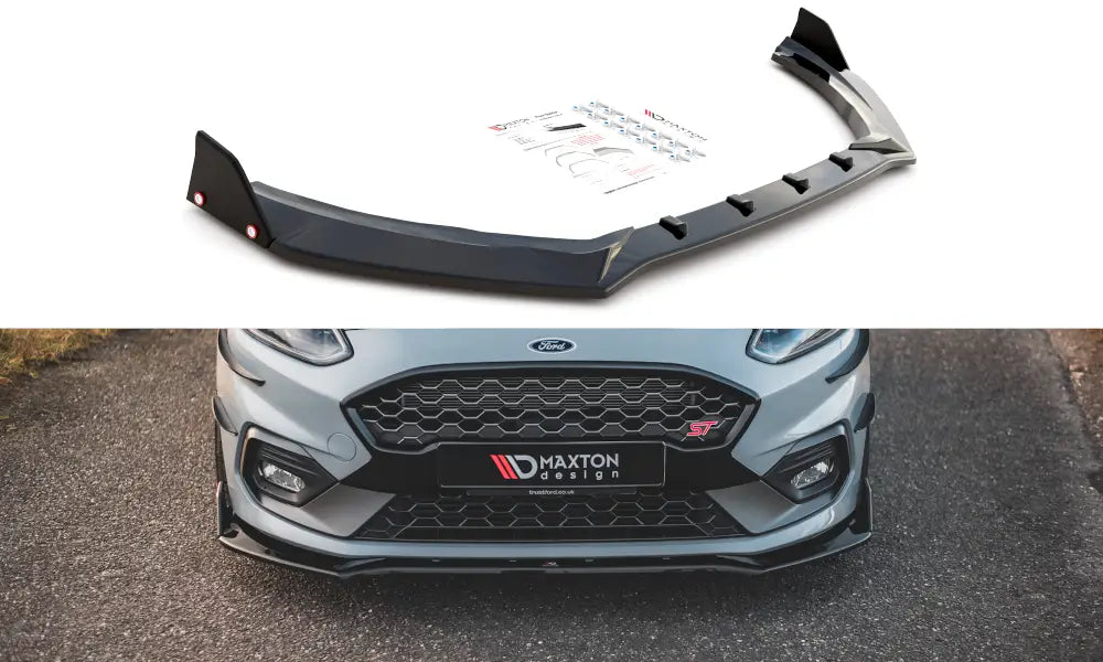 Frontleppe + Flaps V.4 - Ford Fiesta ST / ST-Line 17- | Nomax.no🥇