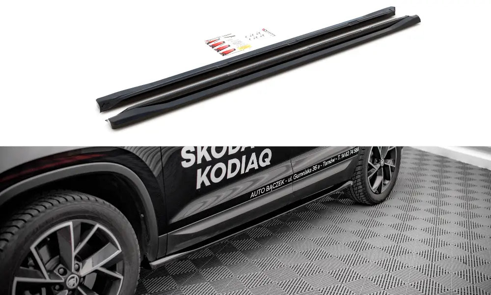 Sideskjørt lepper - Skoda Kodiaq Mk1 Facelift 19-| Nomax.no🥇