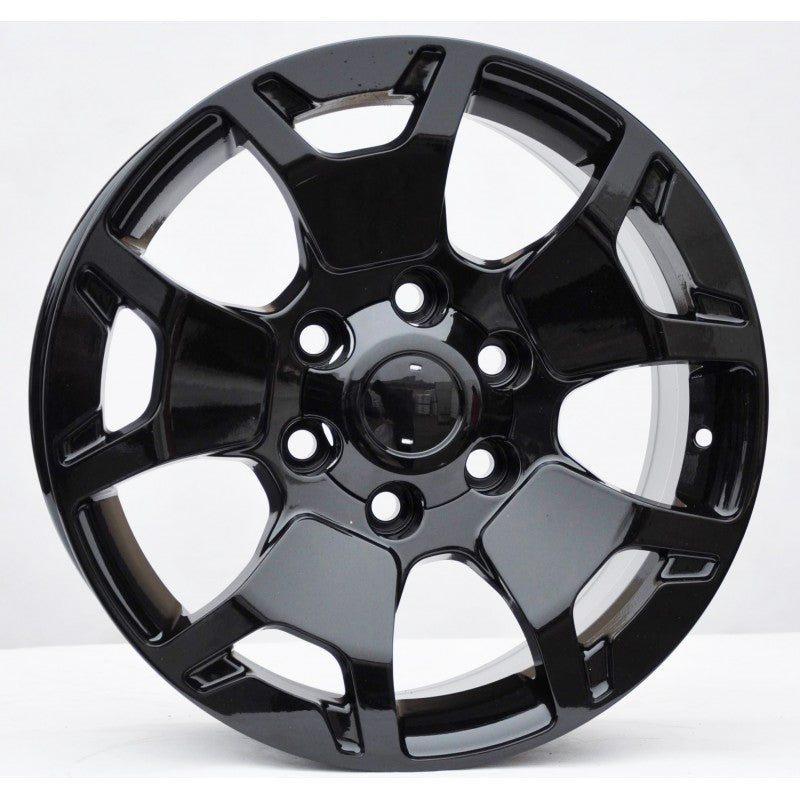 Felger 6x139,7 7,5x17 ET25 106,1 BL svart