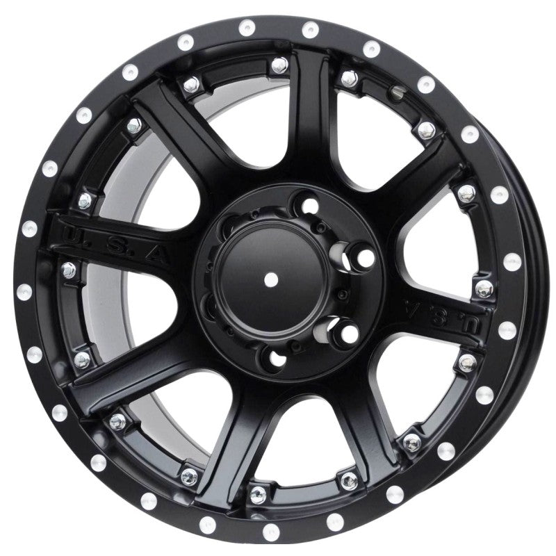 Felger 6x139.7 16x8.5 ET-12 nav 110,1 matt svart