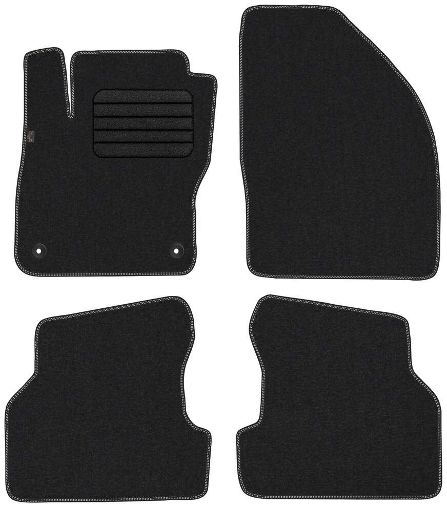 Unknown stoffmatter til Ford Focus II Facelift – premium velour tekstil