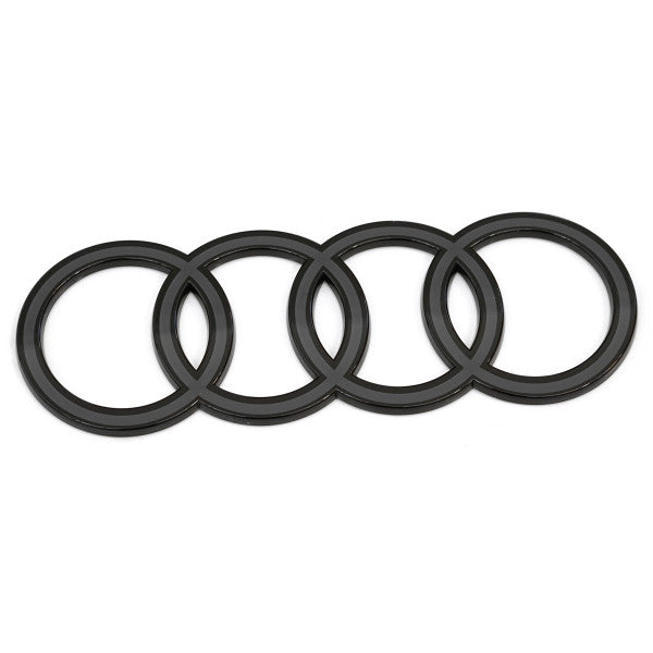 Emblem/logo til Audi e-tron (GE) 2023 og Audi Q8 e-tron (GE) > antrasittgrå for bakluke i ABS-materiale