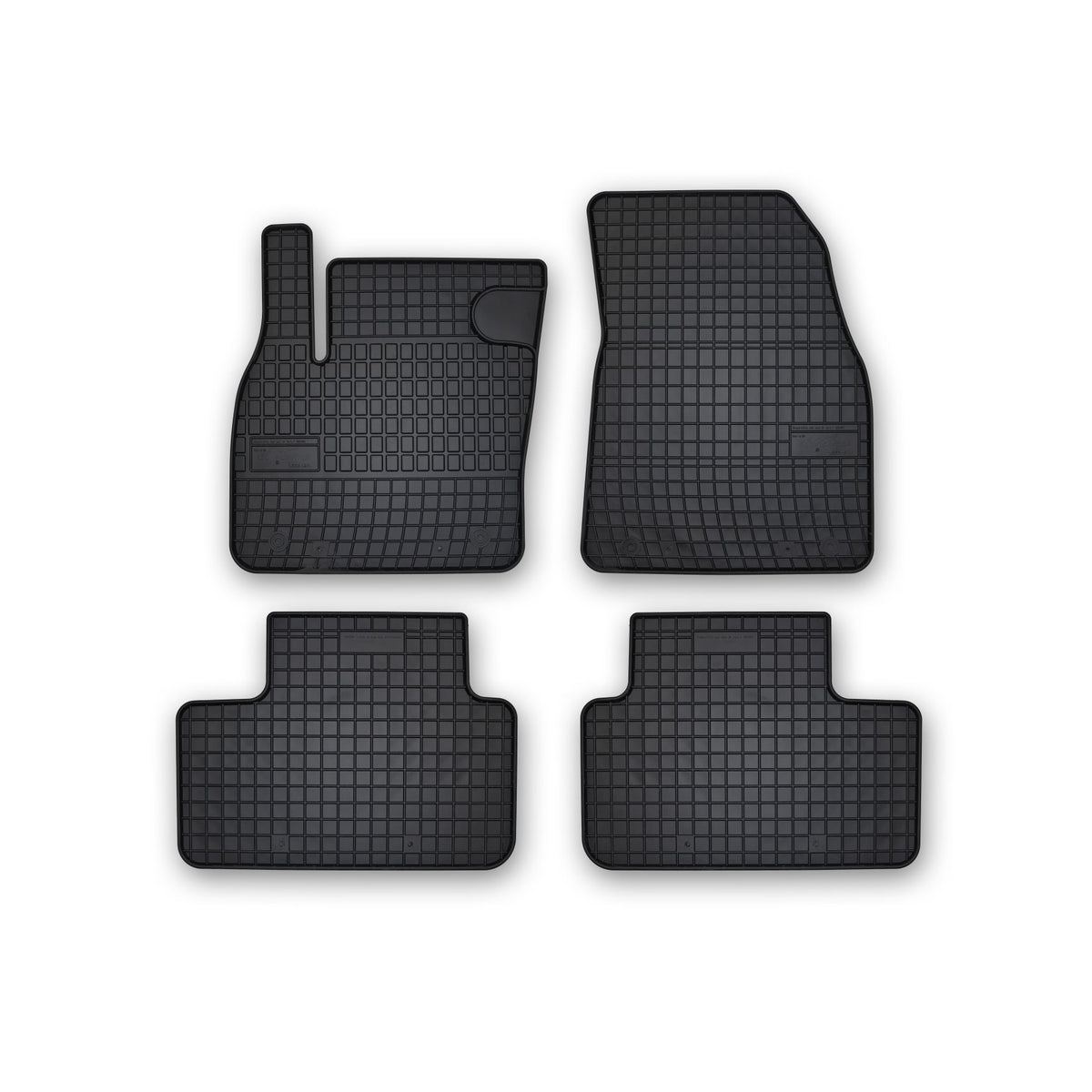 Frogum gummimatter til Volvo XC40 (2017–) – svart, 1 cm sidekant, sett med 4 matter