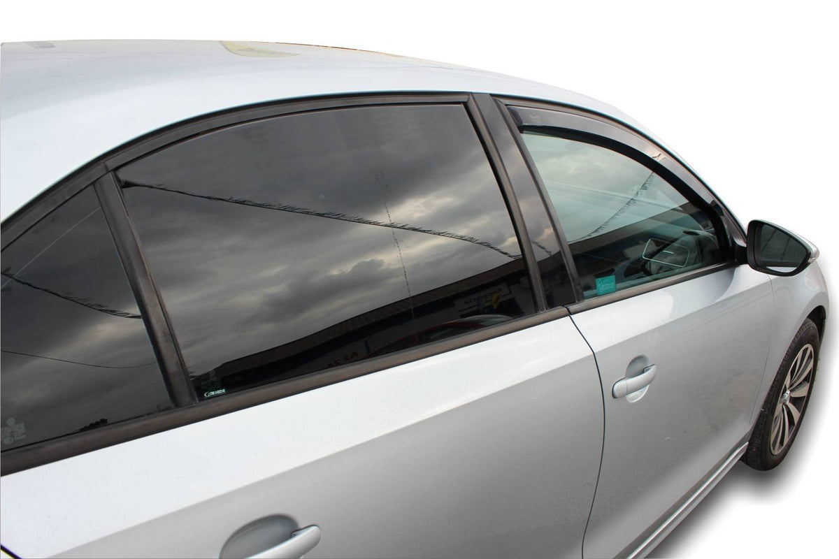 Vindavviser Vw JETTA 4-dørs 2011→ Sedan sett 2 stk. – PMMA Plexi - detaljer