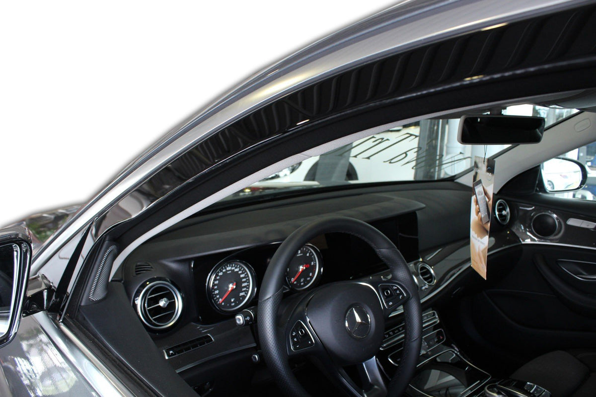 Heko vindavviser til Mercedes E (W213) Sedan / sett 4 stk. – sort transparent