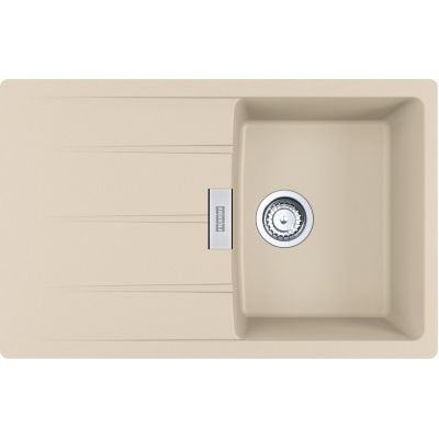 Franke Centro CNG 611-78 kjøkkenvask i beige Fragranite granittkompositt med avrenningsfelt