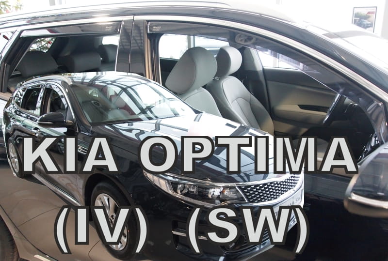 Heko vindavviser til Kia Optima (JF) STV – PMMA Plexi materiale