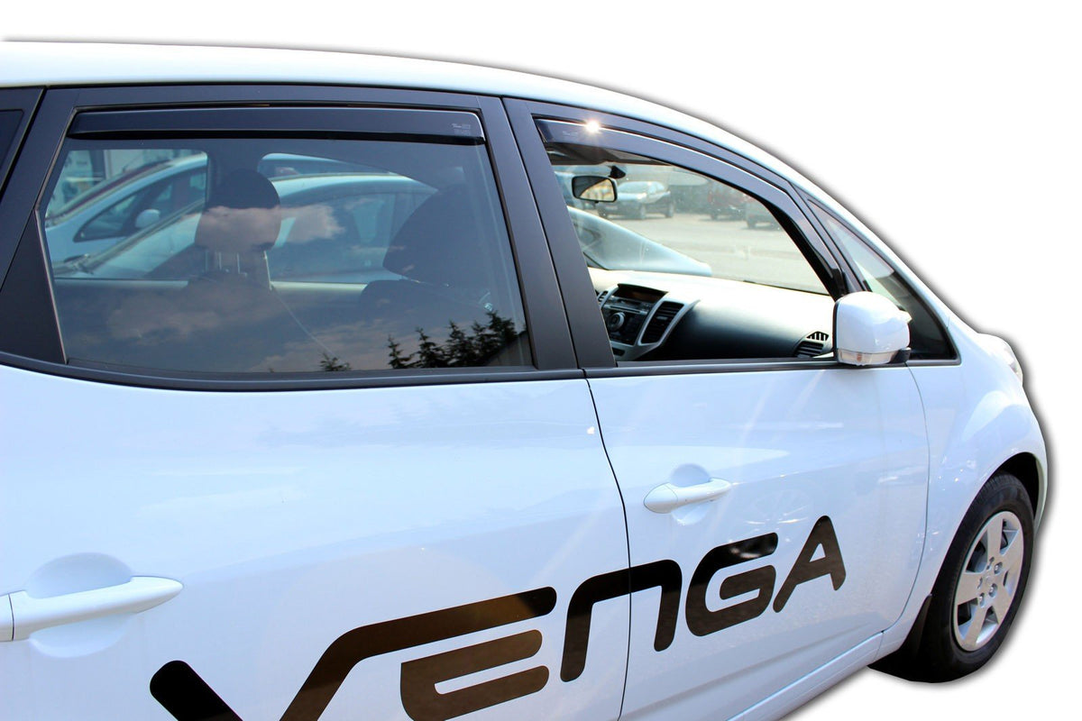 Vindavviser Kia VENGA 5-dørs 2010→ sett 4 stk. – PMMA Plexi - detaljer