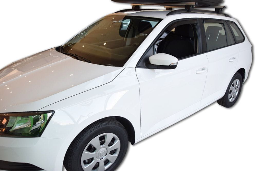Heko vindavviser til Skoda FABIA III 5-dørs / STV sett 4 stk. – PMMA Plexi