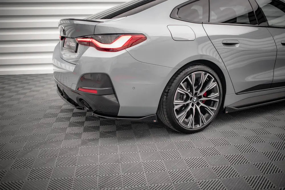 Rear Side Splitters V.2 BMW 4 Gran Coupe M-Pack G26 | Nomax.no🥇_1