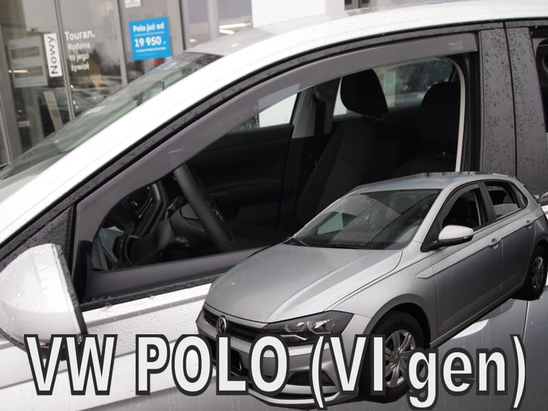 Heko vindavviser til Vw Polo VI – PMMA Plexi materiale