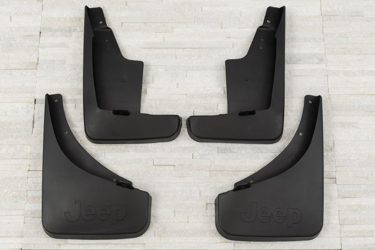 Ven-Tuning skvettlapp til Jeep Compass I Facelift – svart ABS