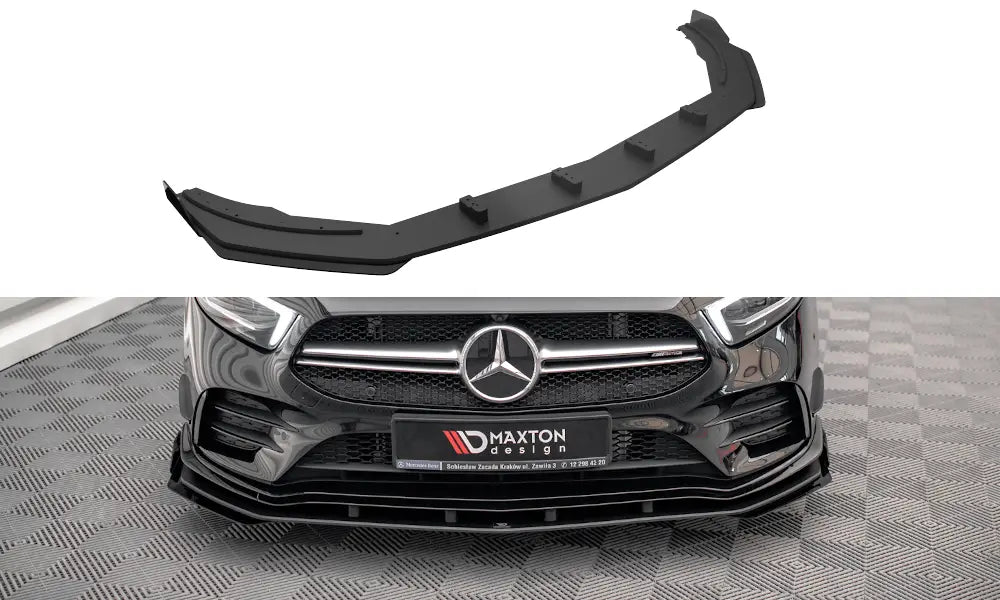 Frontleppe Street Pro + Flaps - Mercedes A35 AMG / AMG-Line Aero Pack W177 18- | Nomax.no🥇
