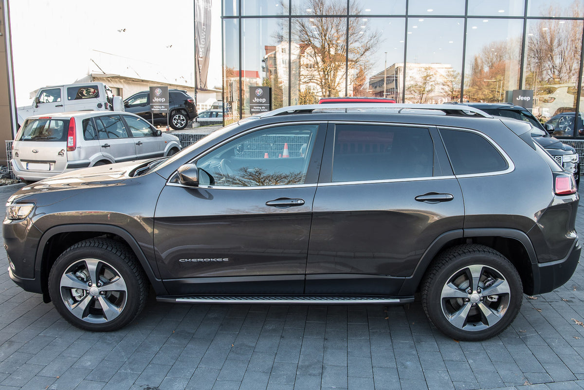Stigtrinn Jeep Cherokee Ventshield (2013-2023) - sett forfra