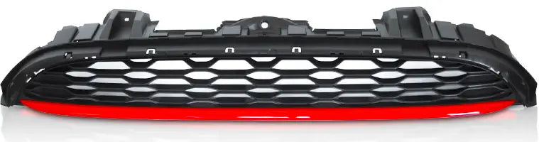 Grill Sport Black Red - Mini Cooper F55 F56 F57 14-21 | Nomax.no🥇_1