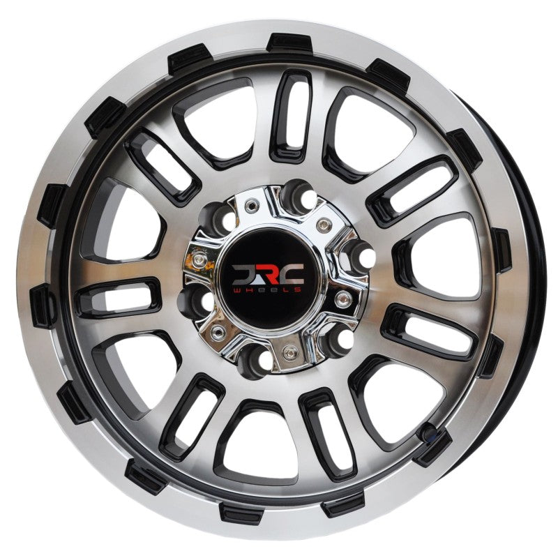 Felger 6x139,7 15x7 ET0 nav 110 MB polert/svart