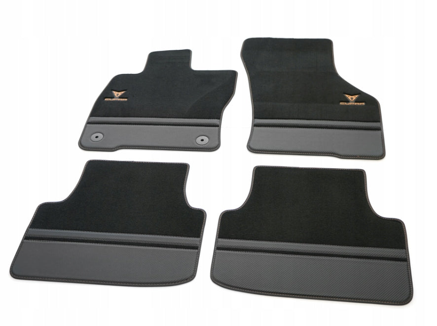 VAG OEM stoffmatter til Cupra Formentor – stoffmateriale med antiskli