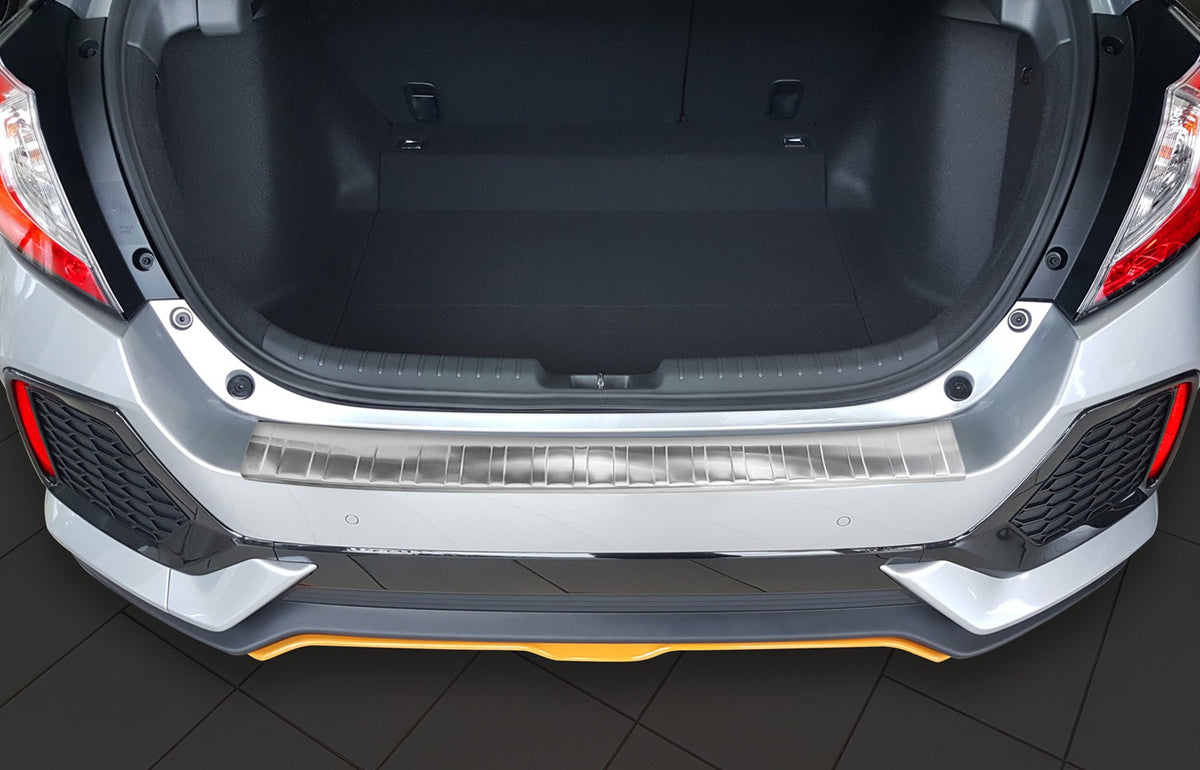 Avisa bakfangerbeskytter til Honda Civic X Hatchback – børstet overflate