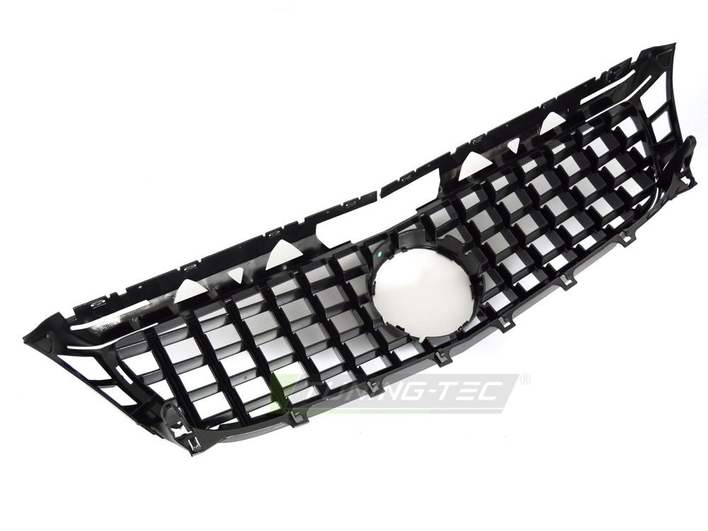 Grill Mercedes CLS C218 11-14 sort/krom med festedetaljer.
