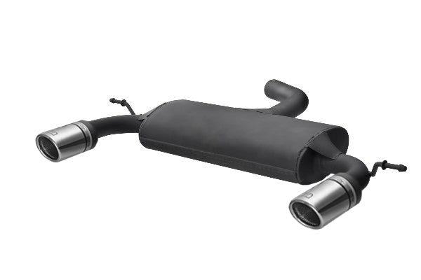 Sluttdemper Ulter A3 8P 101-303 duet med N70RS race endepipe Ø70 mm rustfri stal polert