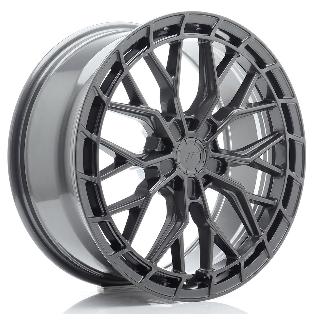 Felg JR Wheels JR48 19x8,5" Hyper Gray – sett forfra