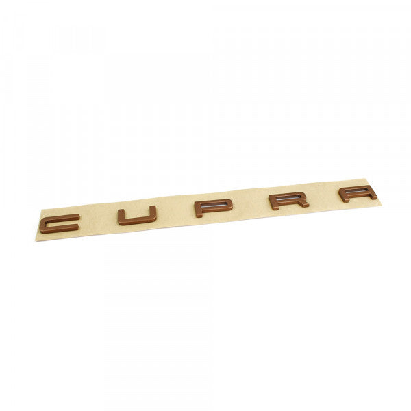 Emblem Seat CUPRA Copper - sett forfra