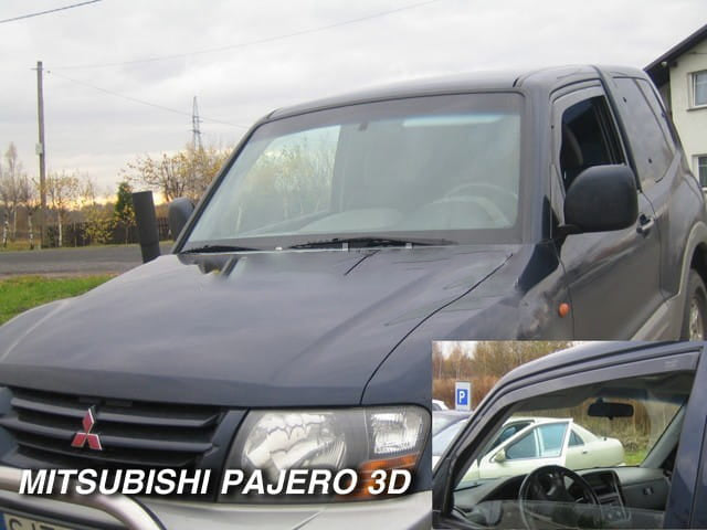 Heko vindavviser til Mitsubishi Pajero III / IV – PMMA Plexi
