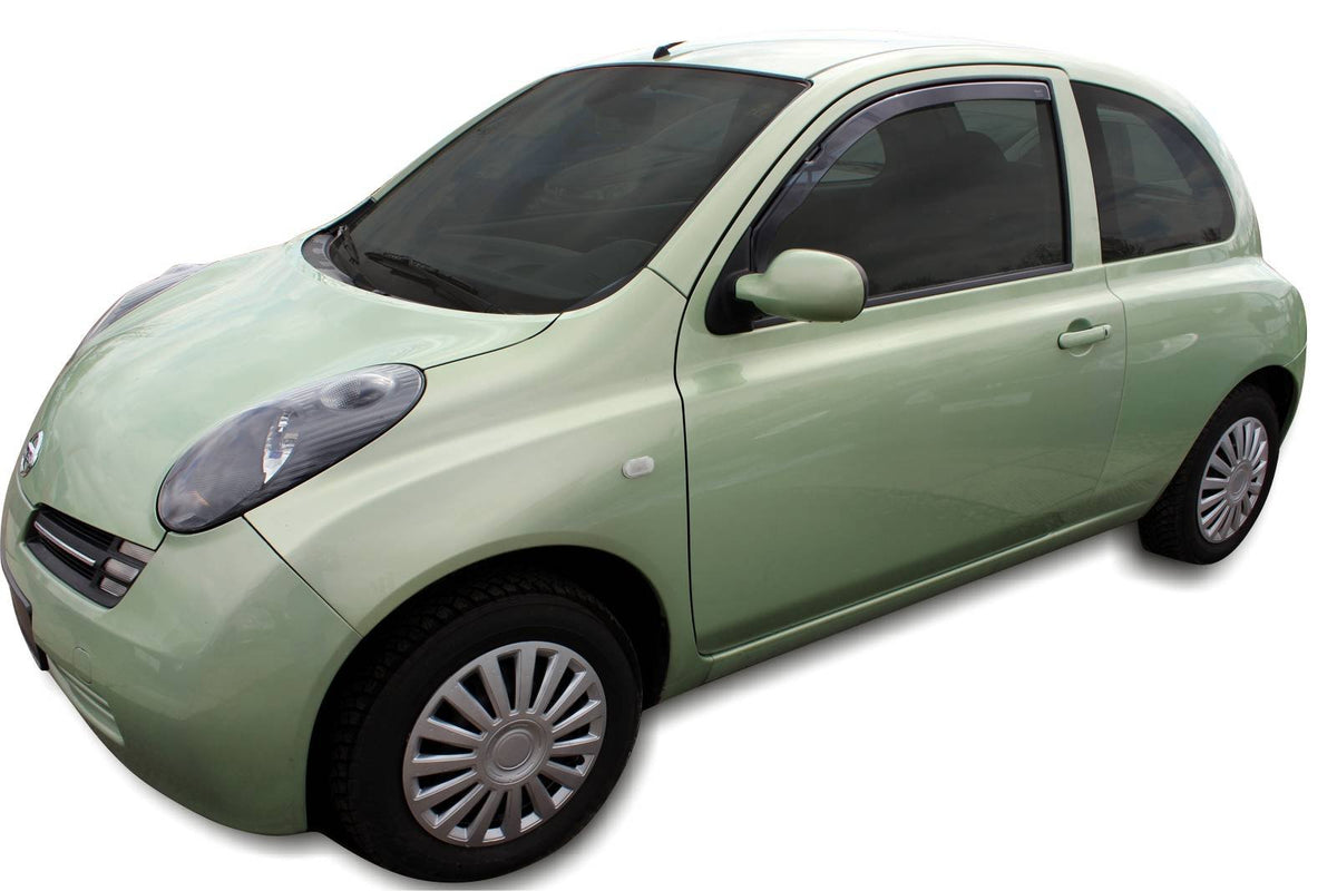 Heko vindavviser til Nissan MICRA K 12 3-dørs – PMMA Plexi