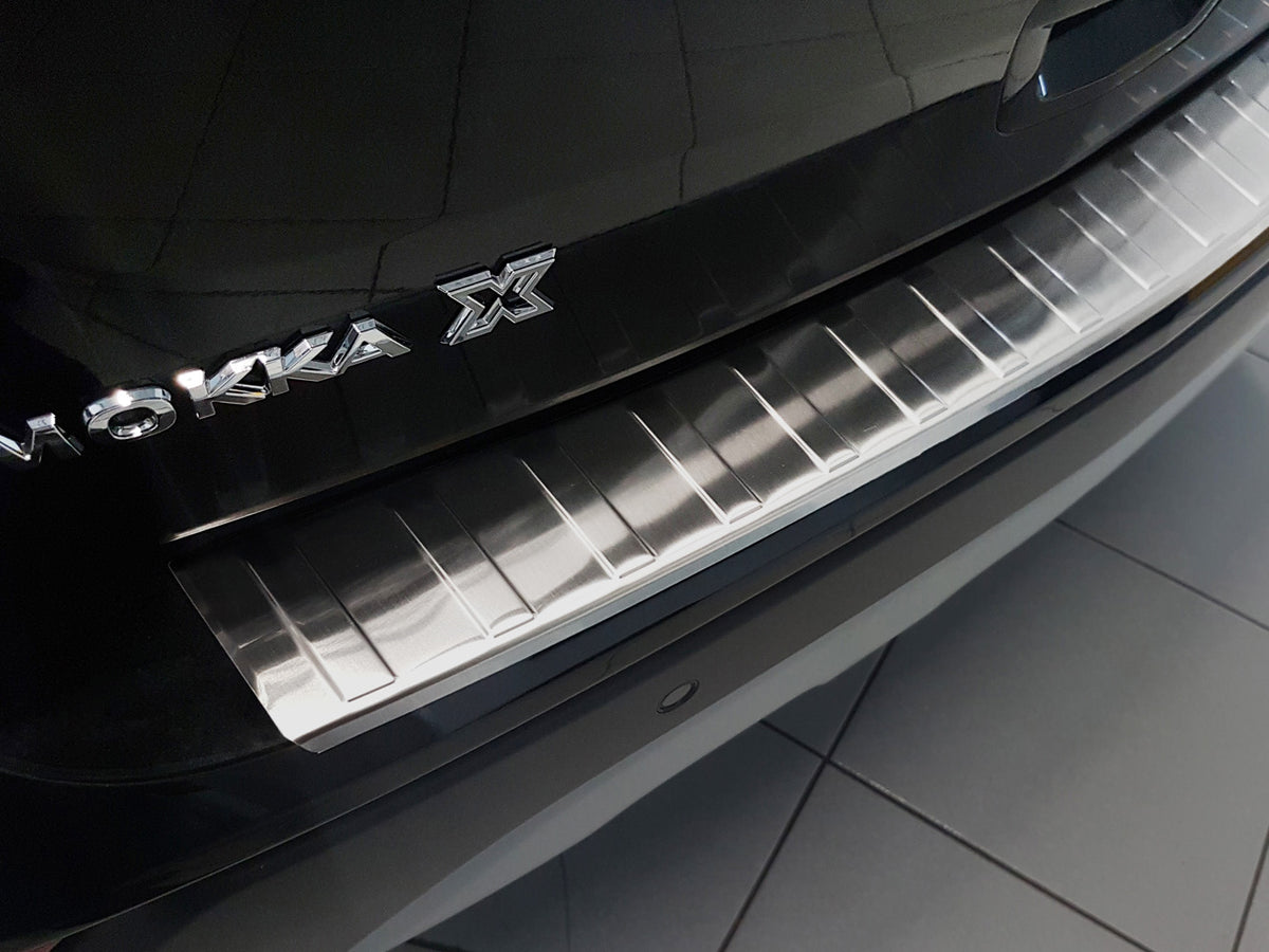 Avisa bakfangerbeskytter til Opel Mokka X facelift – sølv børstet