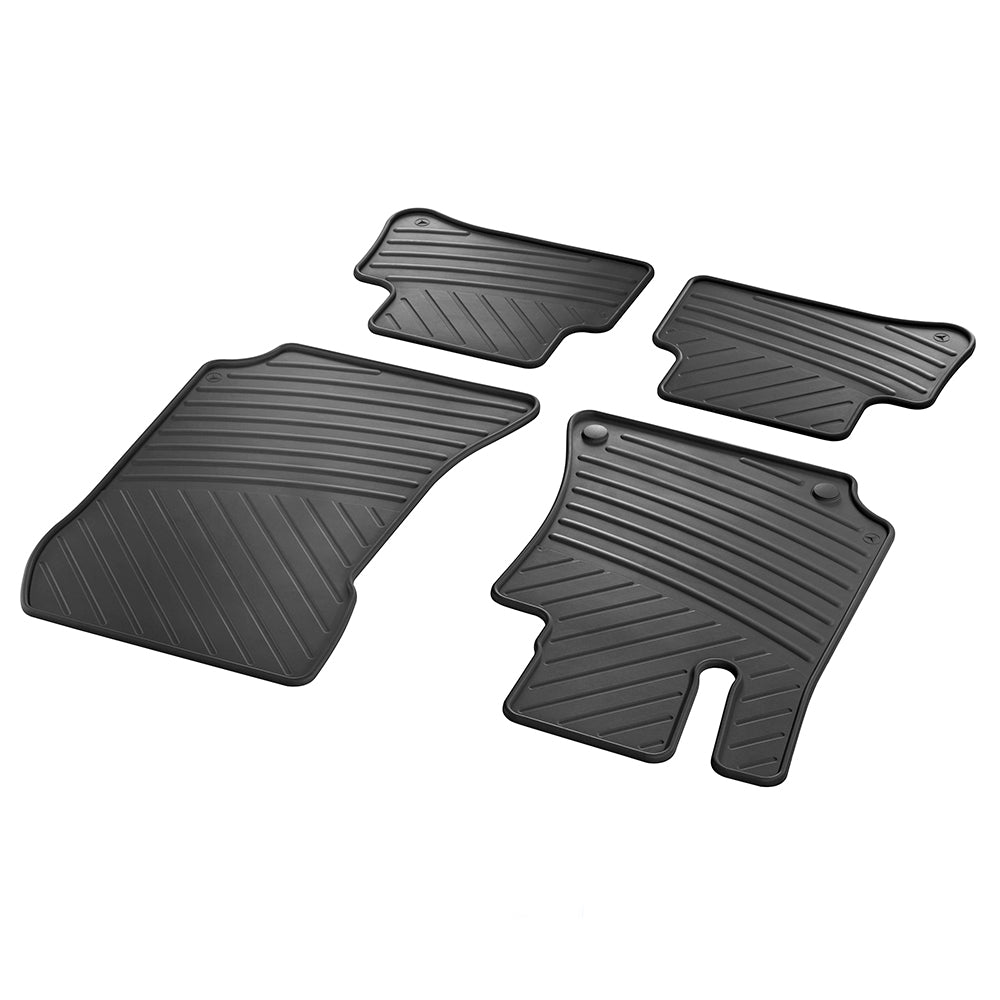 Originale Mercedes-Benz OEM TPE gummimatter til CLS (C218/X218) og E-klasse (W212/S212) – sett med 4