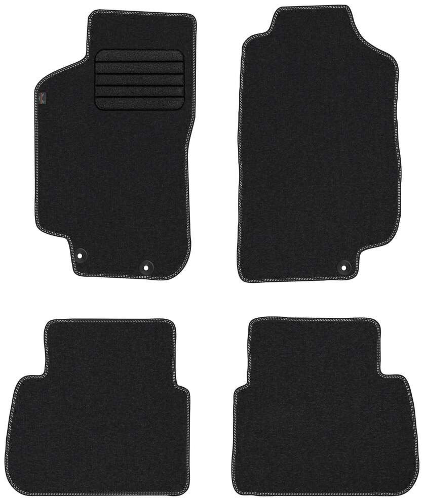 Unknown stoffmatter til Saab 9-5 I – premium tekstil med antiskli