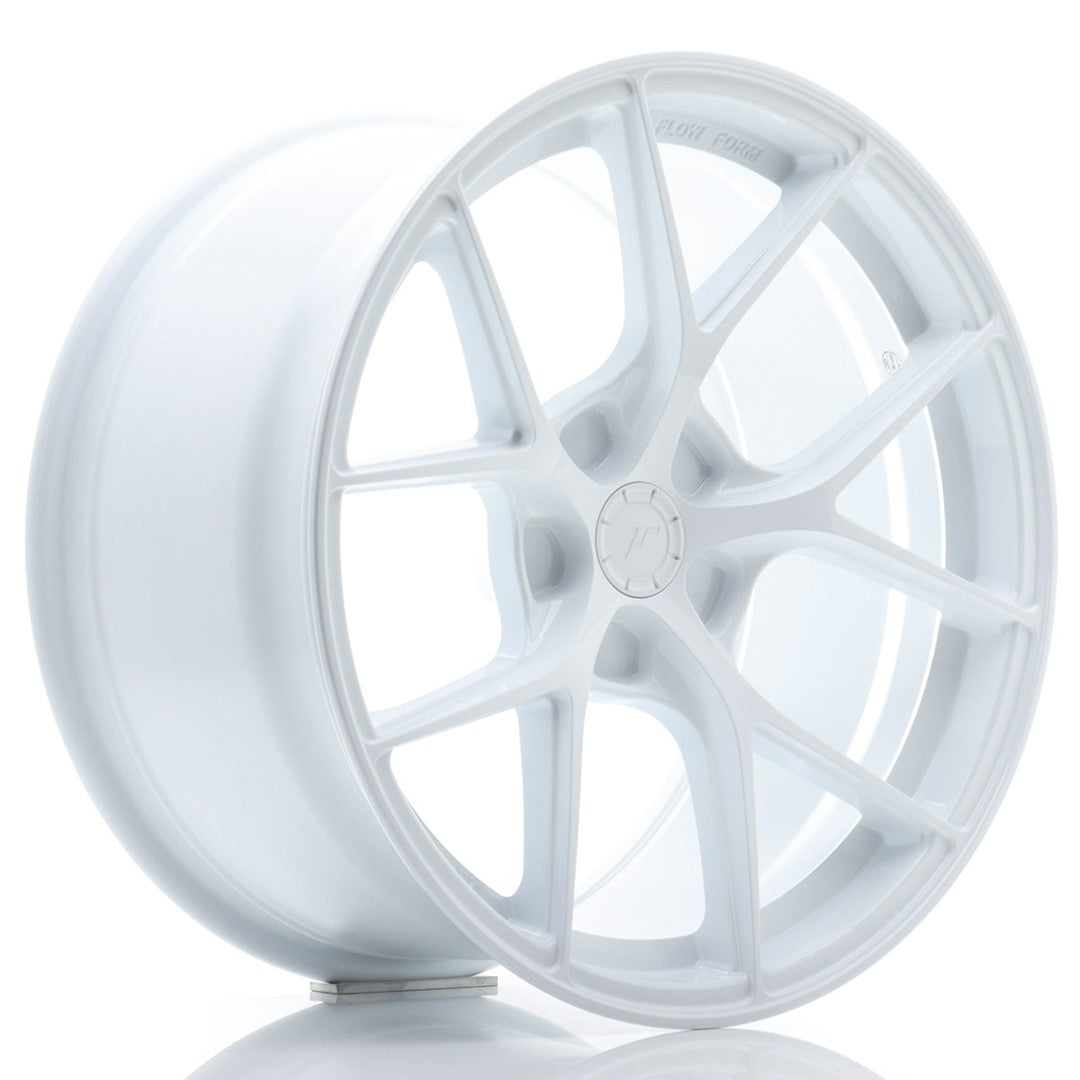 Felg JR Wheels SL01 18x9,5" White – sett forfra