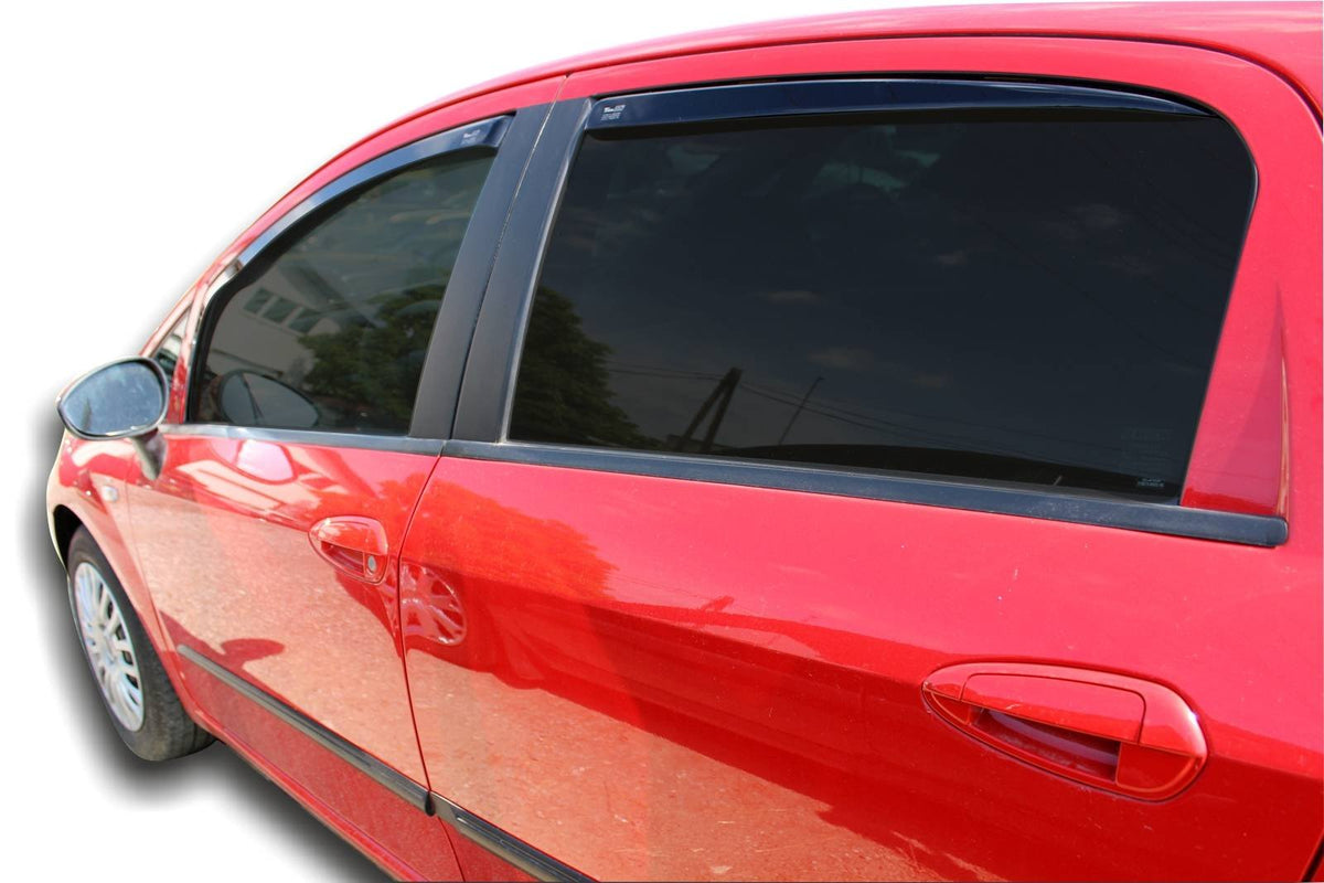 Vindavviser Fiat PUNTO GRANDE /EVO 5-dørs (2006-2012) – PMMA Plexi - detaljer