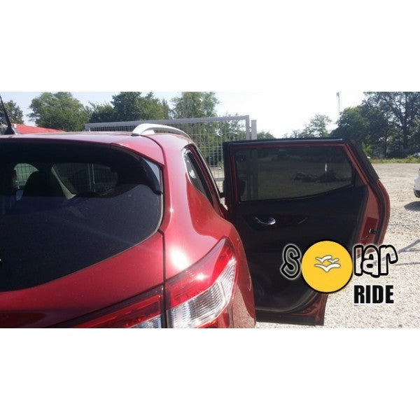 Solskjerm Nissan Qashqai (J11) (2013-2017) (5 stk) - sett bakfra