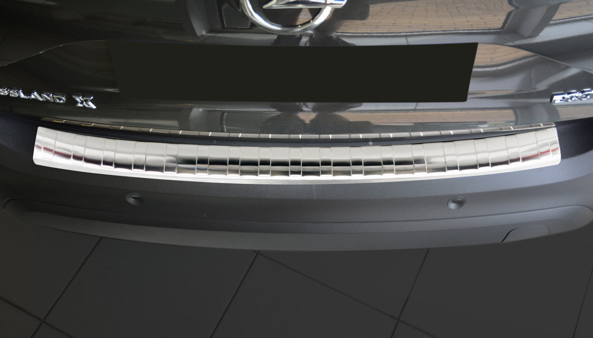Avisa bakfangerbeskytter til Opel Crossland X – børstet krom