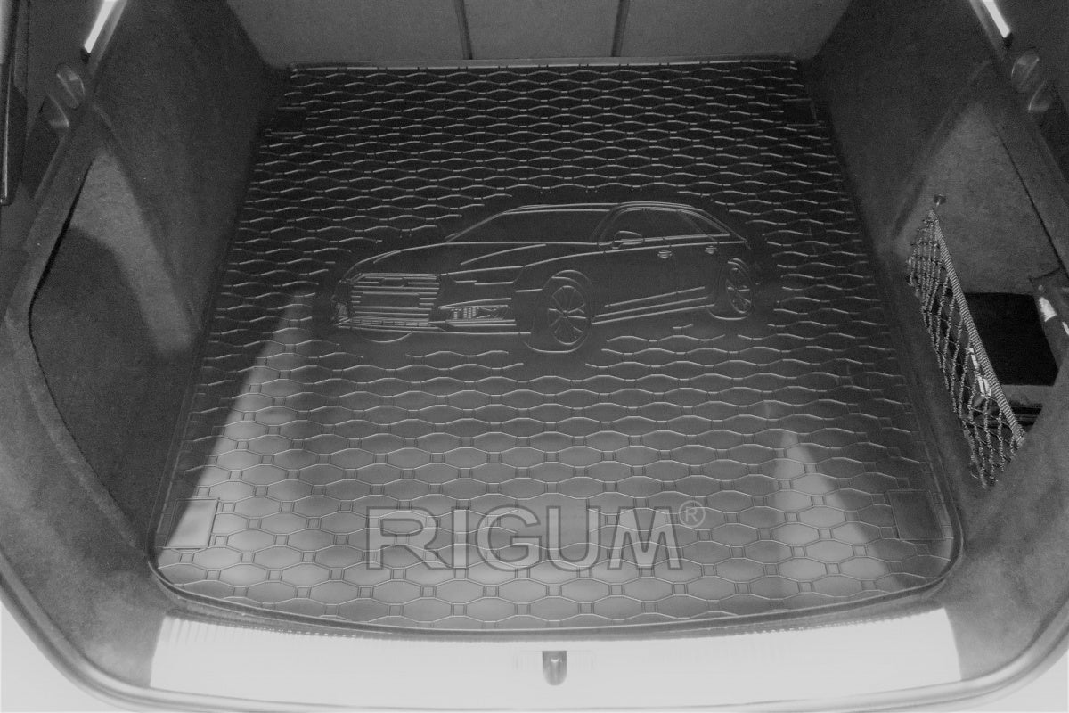 Rigum bagasjeromsmatte til Audi A4 B9 Avant / A4 Allroad B9 – 10 mm sidekant