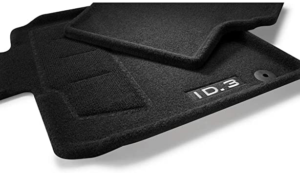 VAG OEM stoffmatter til Vw ID.3 – svart med ID.3 logo