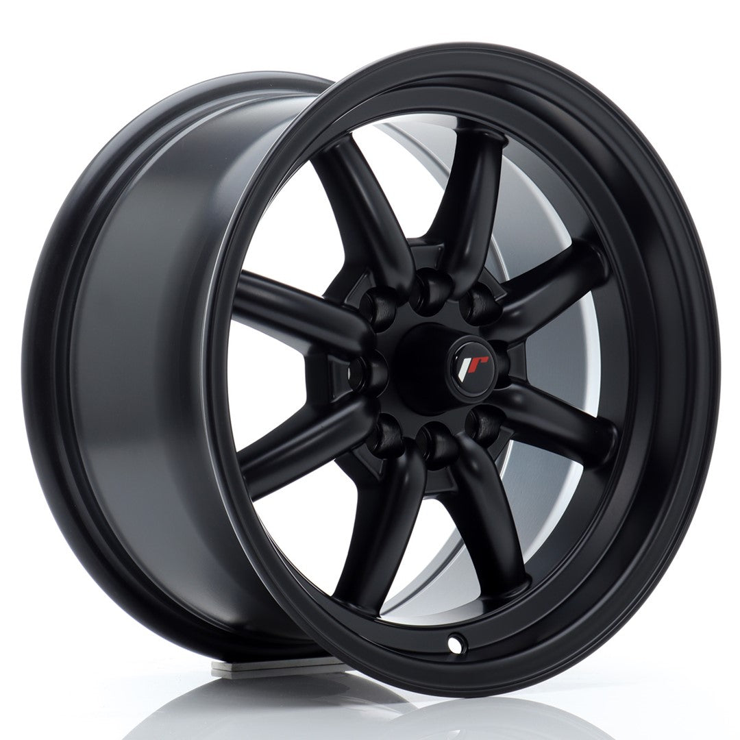 Felg JR Wheels JR19 15x8" Black – sett forfra