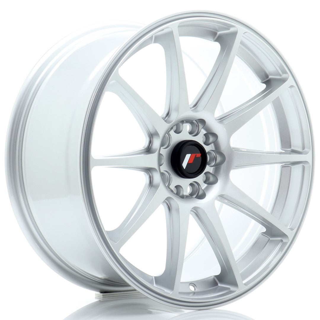 Felg JR Wheels JR11 18x8,5" Silver – sett forfra