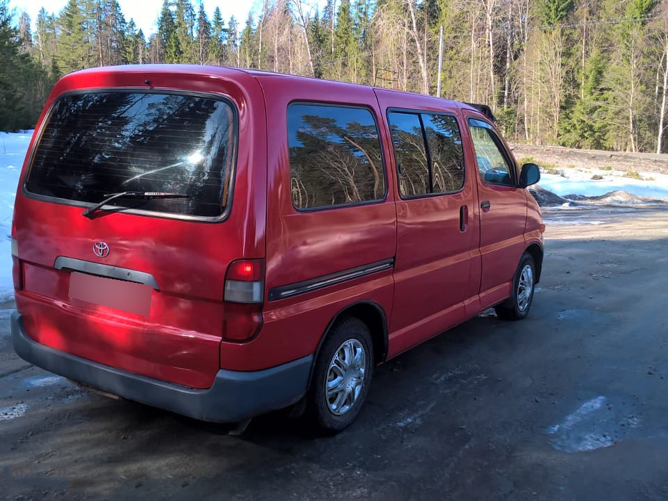 Heko vindavviser til Toyota Hiace – TÜV-godkjent plexi