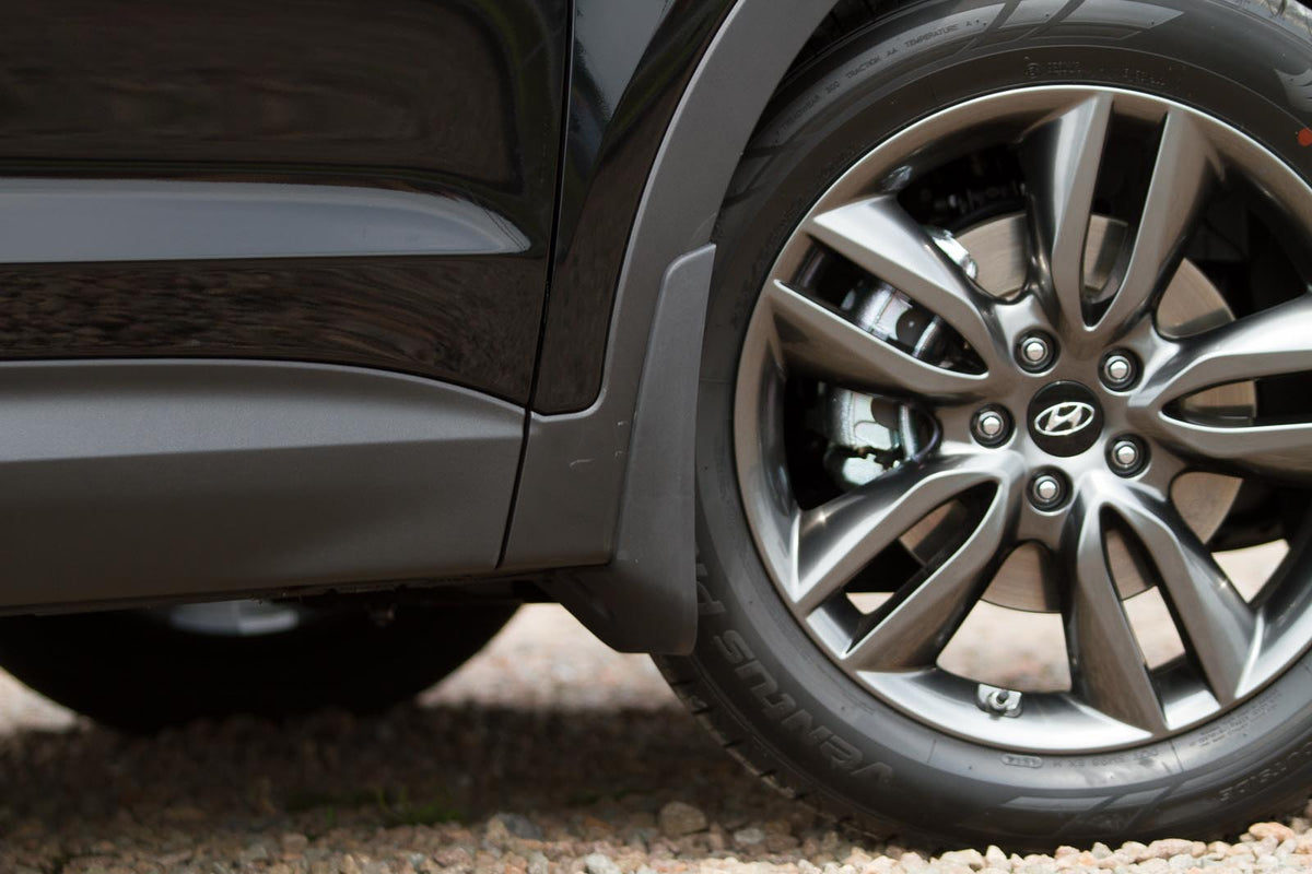 Ven-Tuning skvettlapp til Hyundai Santa Fe III – svart ABS-materiale