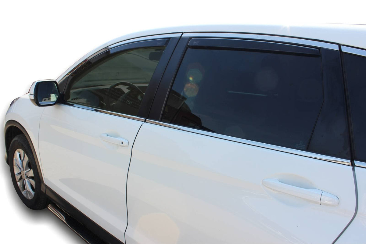 Vindavviser Honda CR-V IV / sett 4 stk. (2012-2018) – PMMA Plexi - detaljer